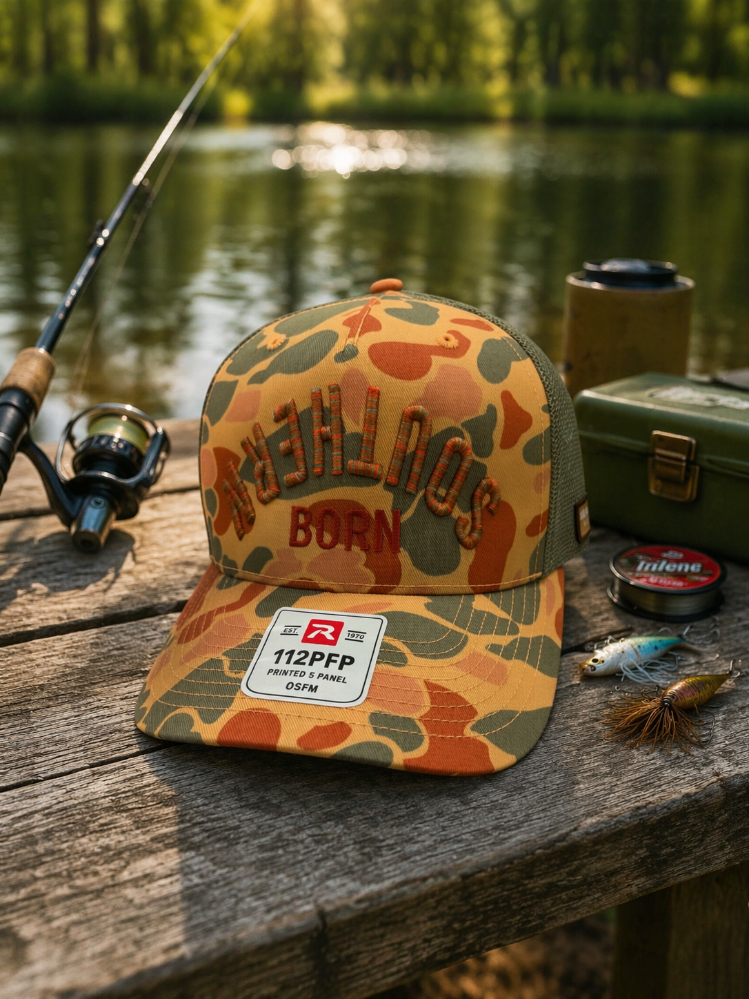 Southern Orange Camo hat