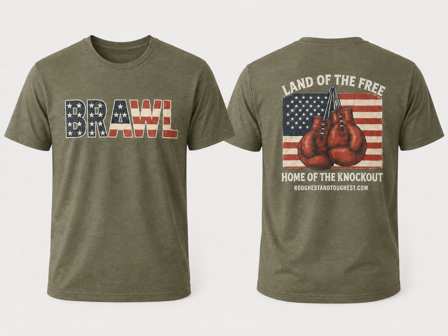 American BRAWL tee