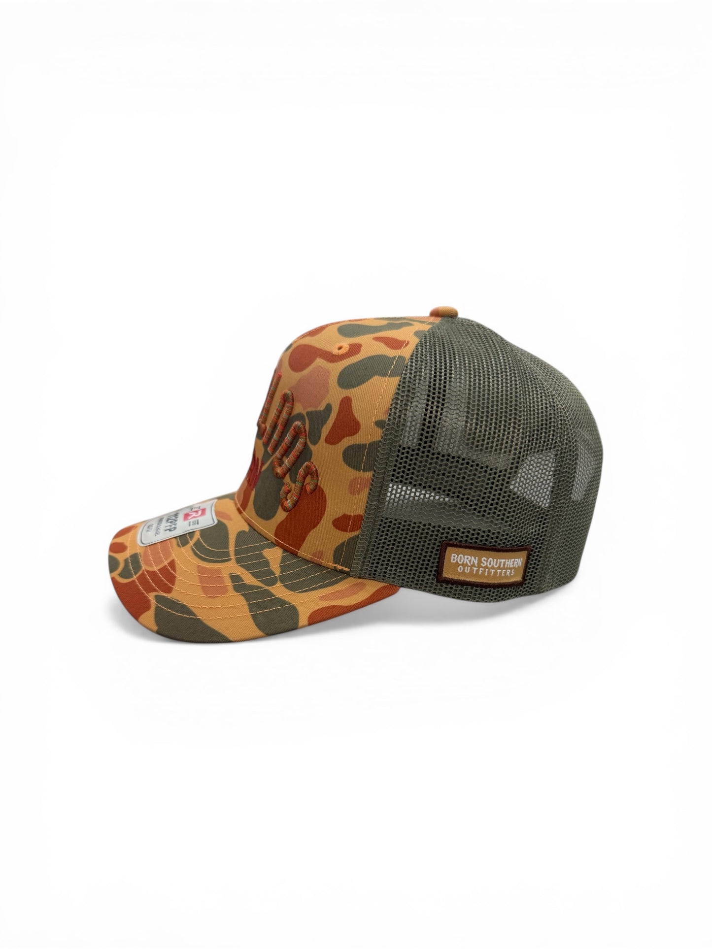 Southern Orange Camo hat