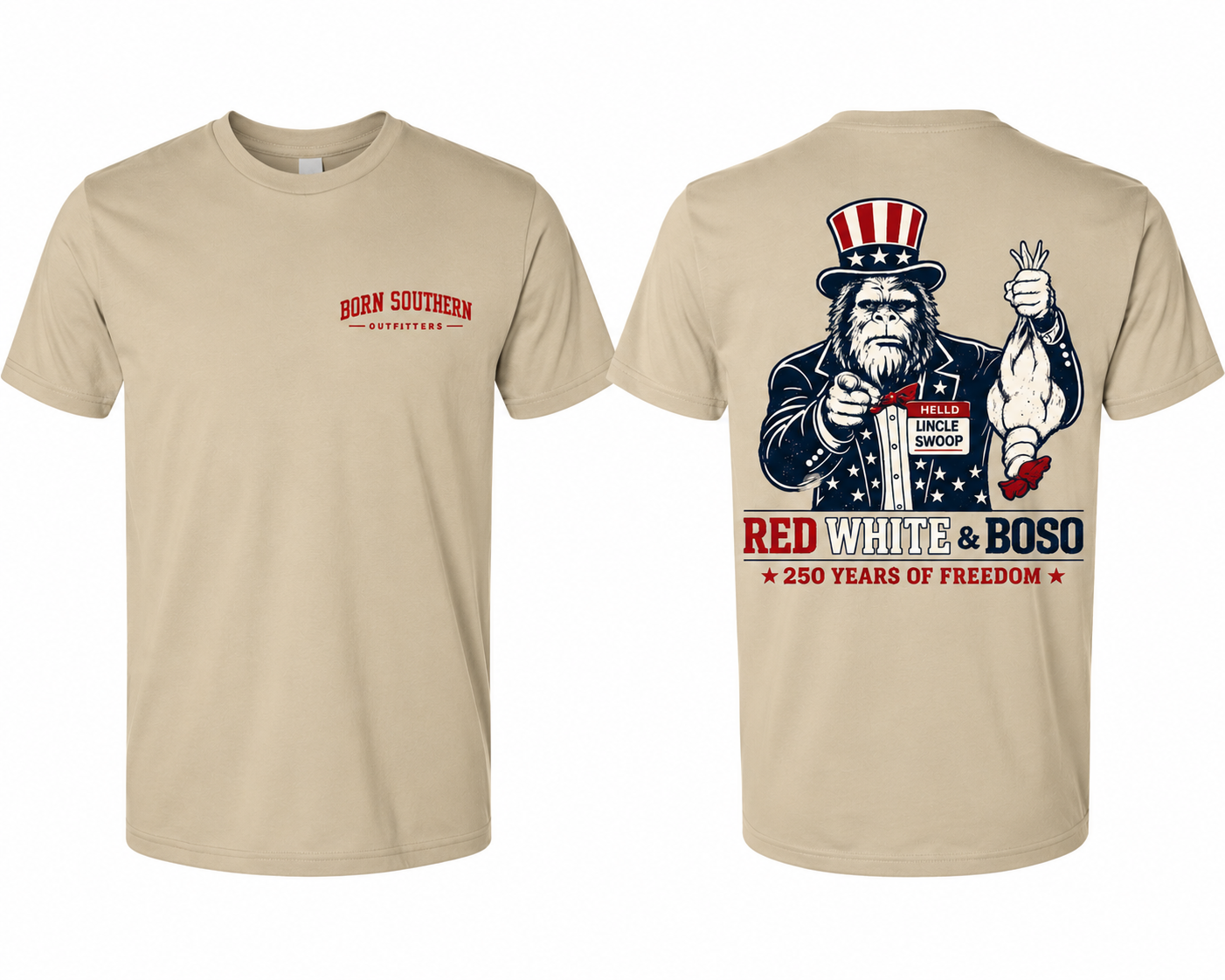Pre-order Uncle Swoop July 4th shirt
