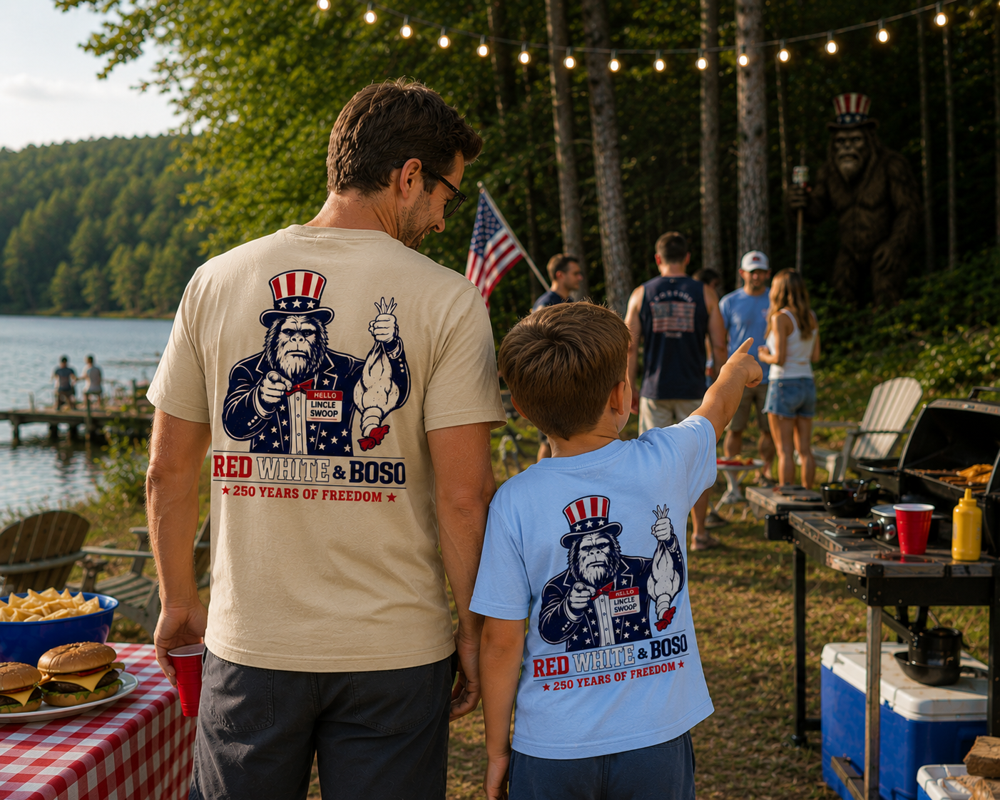 Pre-order Uncle Swoop July 4th shirt